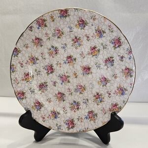 Vintage Hammersley, Floral Chintz Plate.